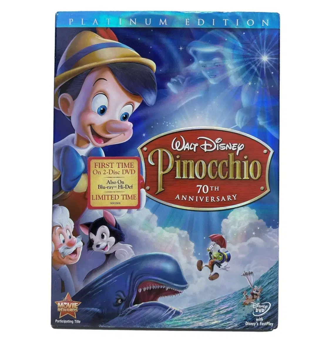 피노키오 플래티넘 에디션 70주년기념판 (2disc)- Pinocchio